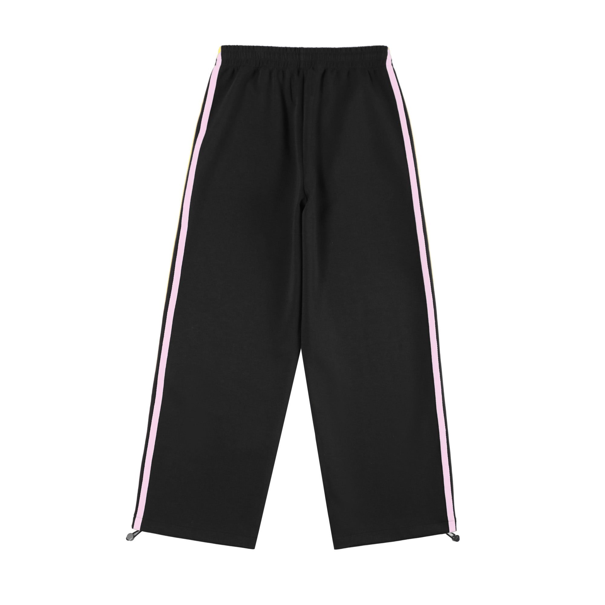 Pink and black track pants online