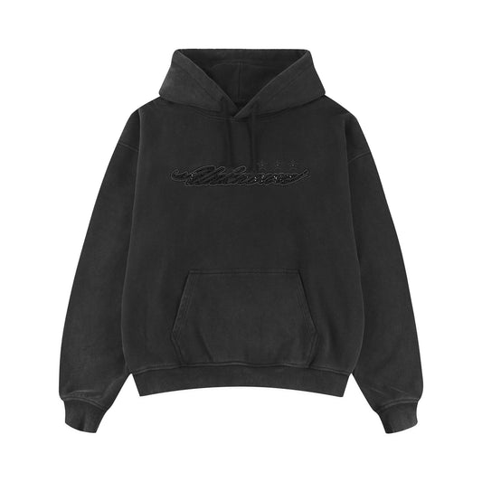 BLACKOUT SCRIPT HOODIE