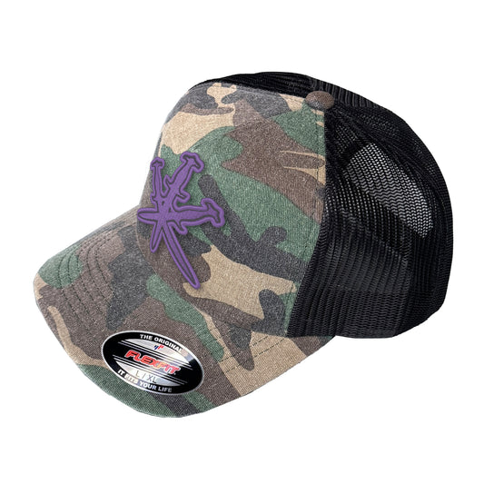 WOODLAND CAMO TRUCKER