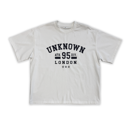 SAMPLE WHITE COLLEGE TEE
