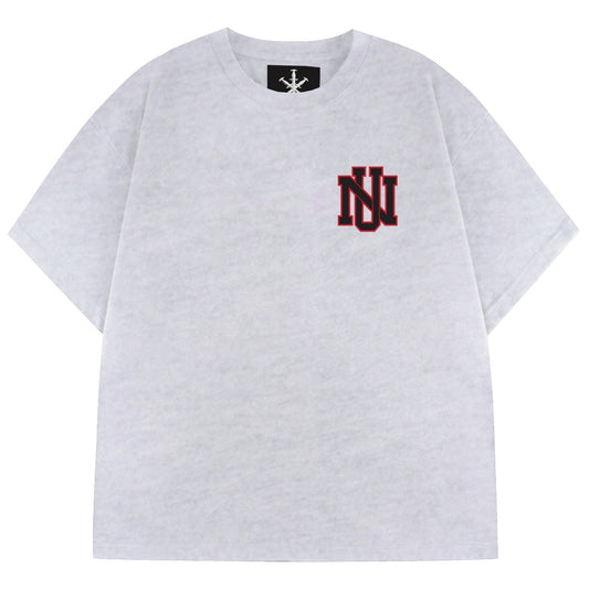 UN COLLEGE TEE - GREY