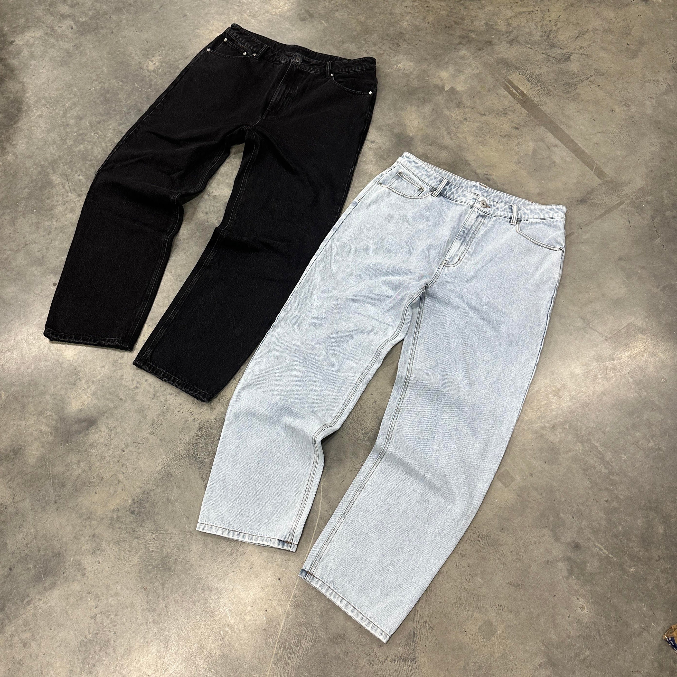 BLACK UNIFORM DENIM