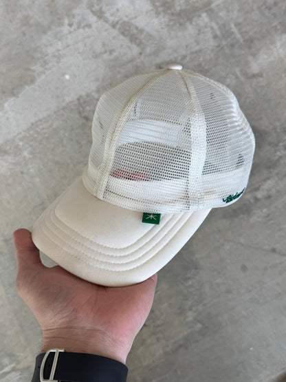CREAM MESH CAP