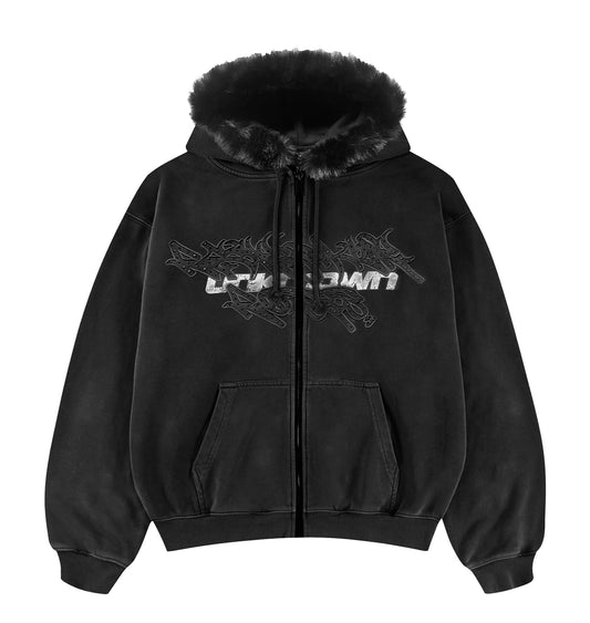 UNKNOWN X RR LOGO HOODIE