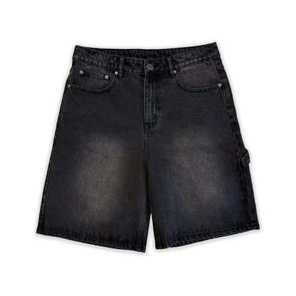 SAMPLE STUDDED DENIM SHORTS