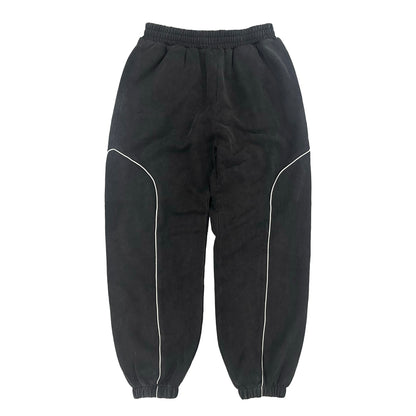 BLACK SPORT PIPING BAGGY JOGGERS