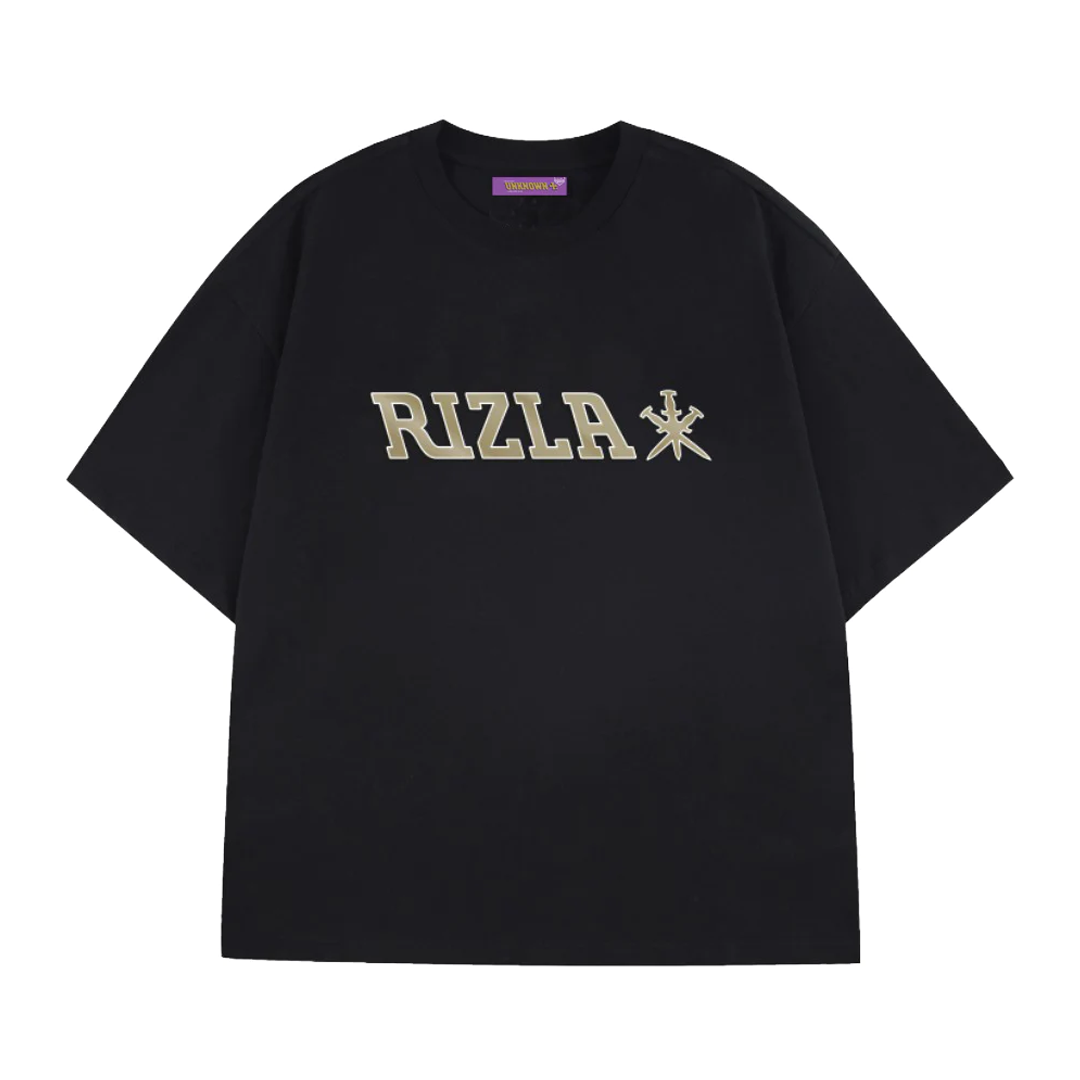 Rizla x Unknown Logo Tee- Black