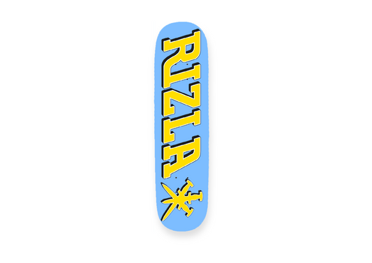 Rizla x Unknown Skate Deck - Blue