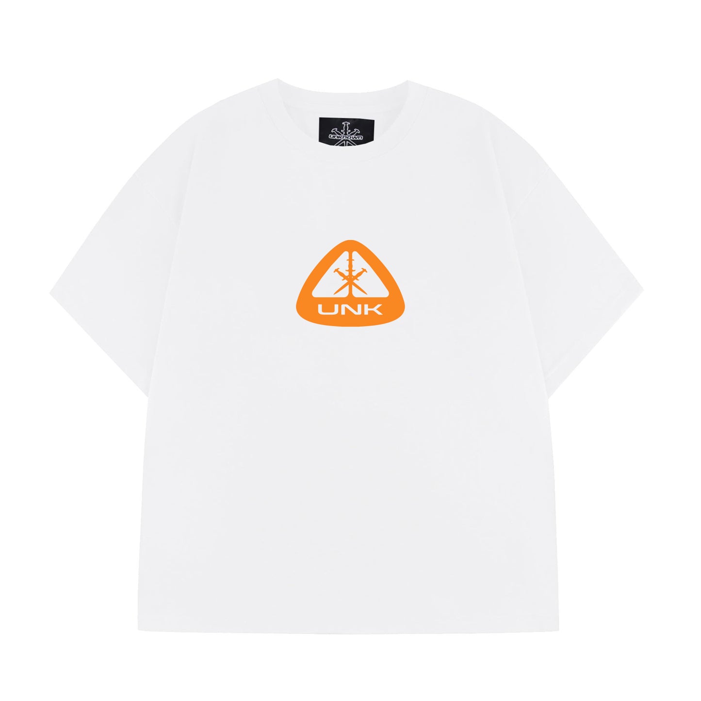 WHITE / ORANGE PRO TEE