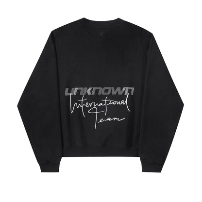BLACK UNIFORM CREWNECK