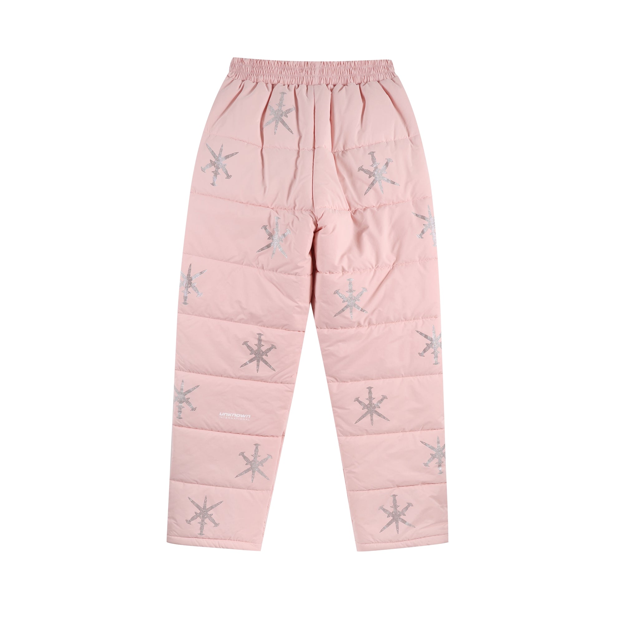 UNKNOWN LONDON PINK RHINESTONE JOGGER | www.piazzagrande.it