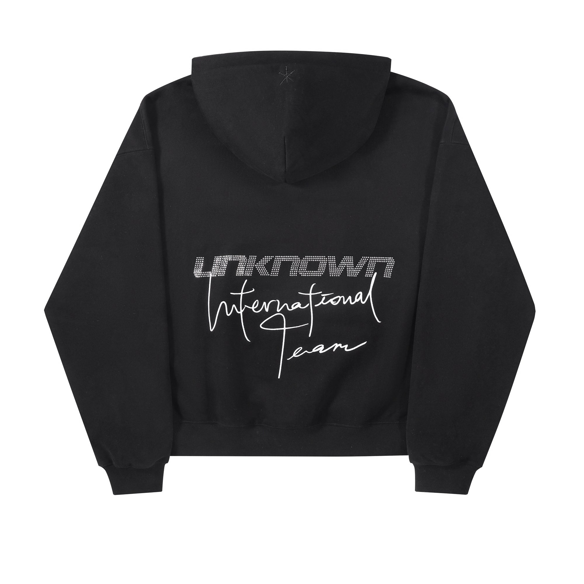 BLACK UNIFORM HOODIE – Unknown London