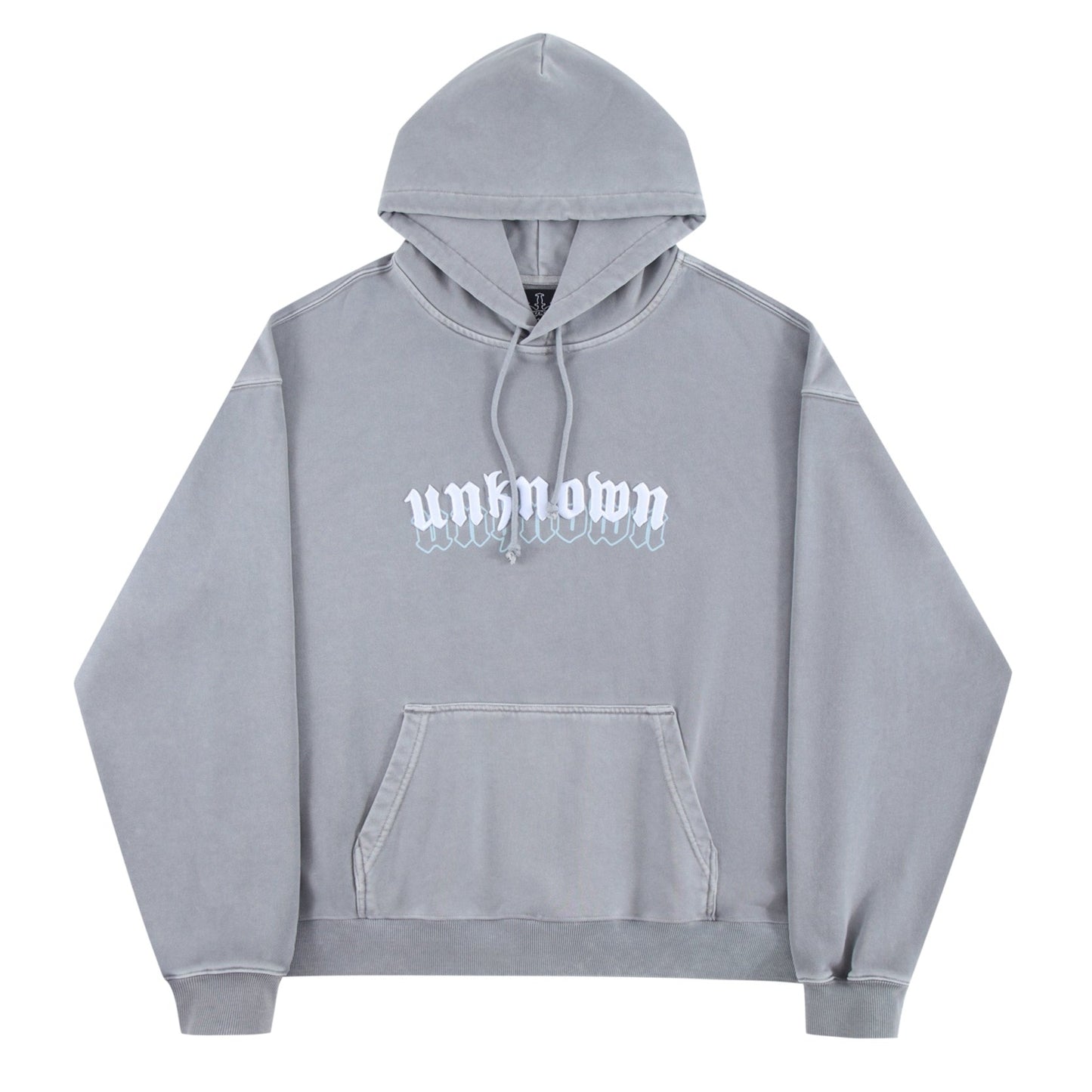 STONEWASHED LOGO HOODIE