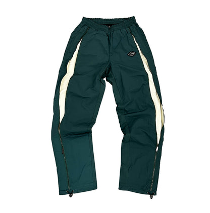 GREEN TRACK PANTS