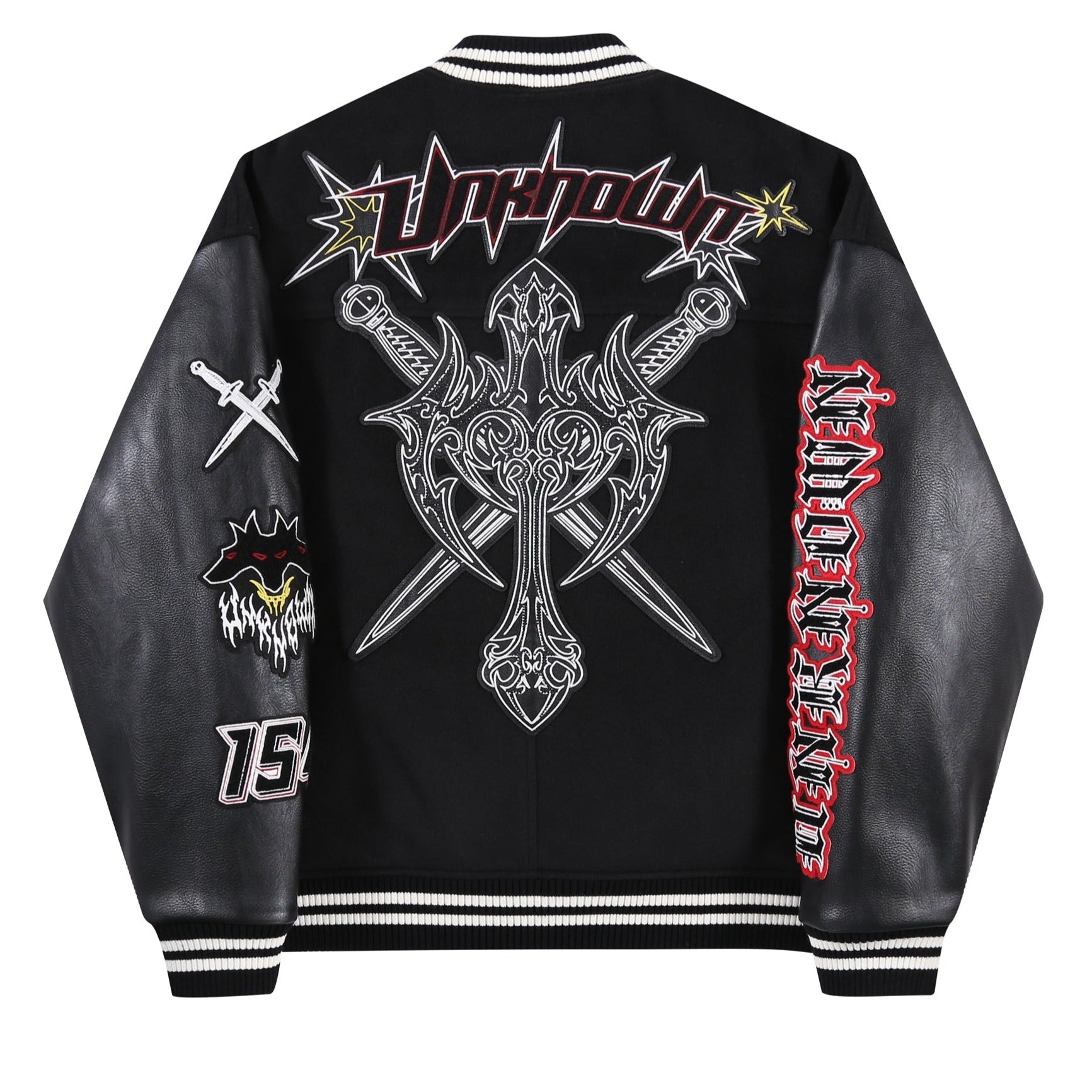 【アズサ】unknown london UV LOGOTEAMJACKET アズサ様専用】unknown london UV LOGOTEAMJACKET - メルカリ