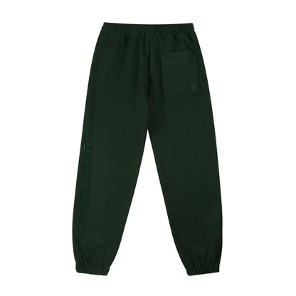 BOTTLE GREEN UNIFORM JOGGERS