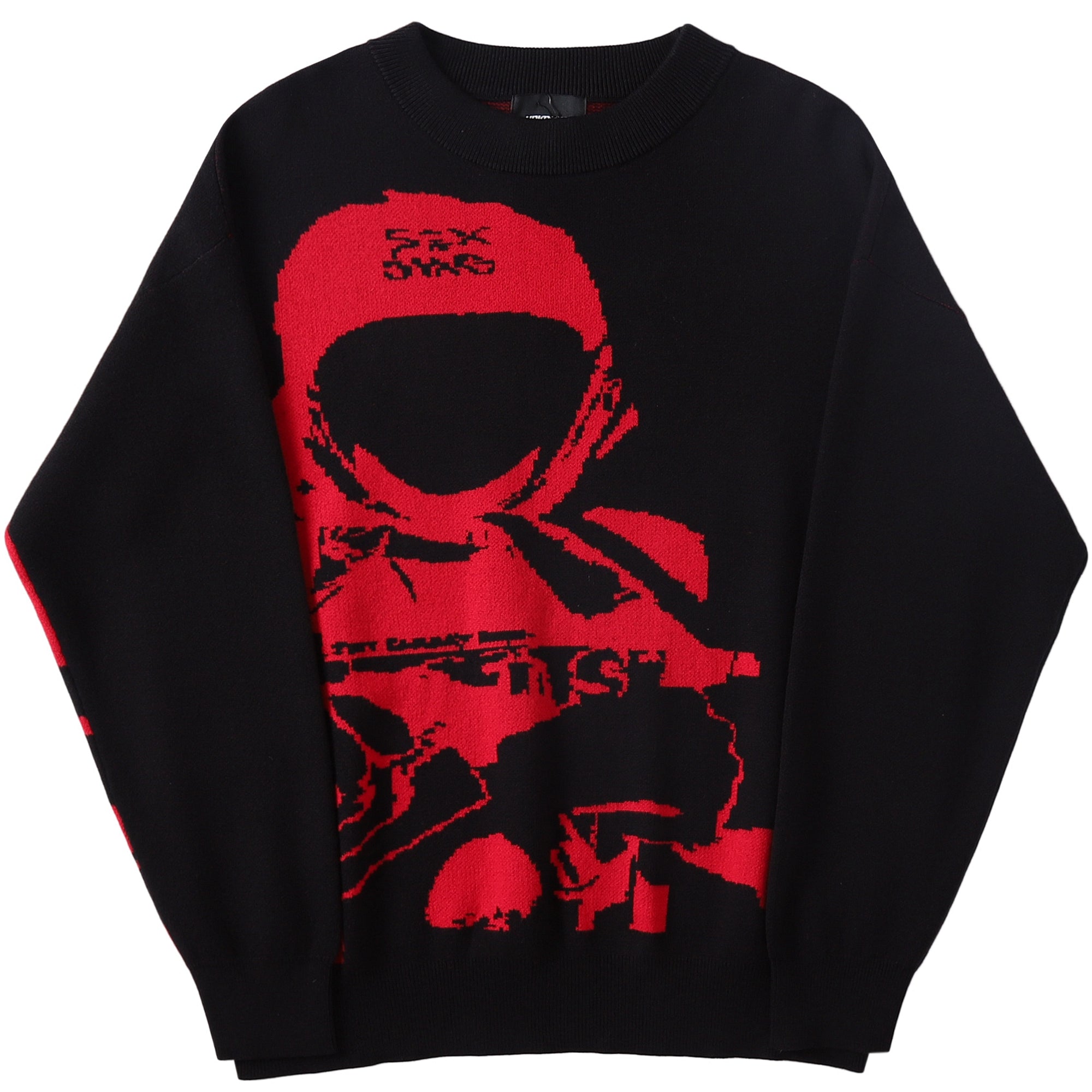 Gang Jacquard Crewneck