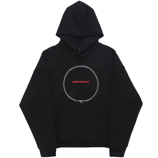 SAMPLE Rhinestone Ribcage Hoodie