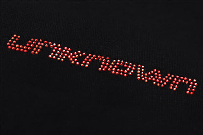 SAMPLE Rhinestone Ribcage Hoodie